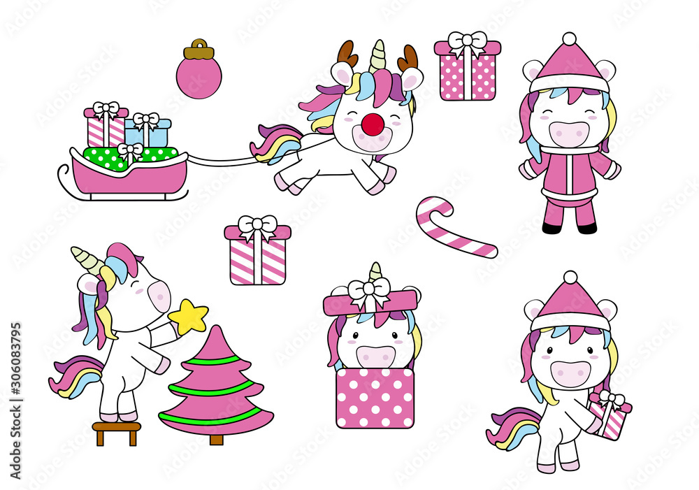 Unicorn Christmas Unicorn Christmas