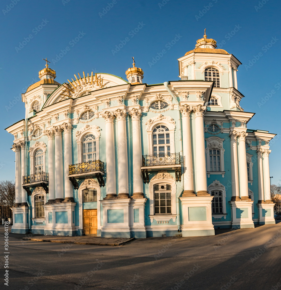 ST. ST. Petersburg, RUSSIA, Naval Cathedral of St. Nicholas (Naval Cathedral of St. Nicholas).