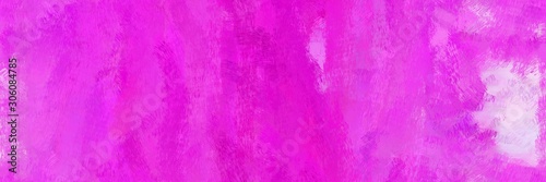artwork illustration painted brush with neon fuchsia, thistle and violet color