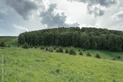 Nature Tekeli. Alatau Mountains. Kazakhstan photo