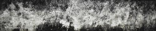  Black silhouette Old Wall with Moldy Peeling White Painting from Humidity. Cracked White Wall as Rusty Concrete Weathered Wall Grunge Background or Abstract Backdrop Wallpaper