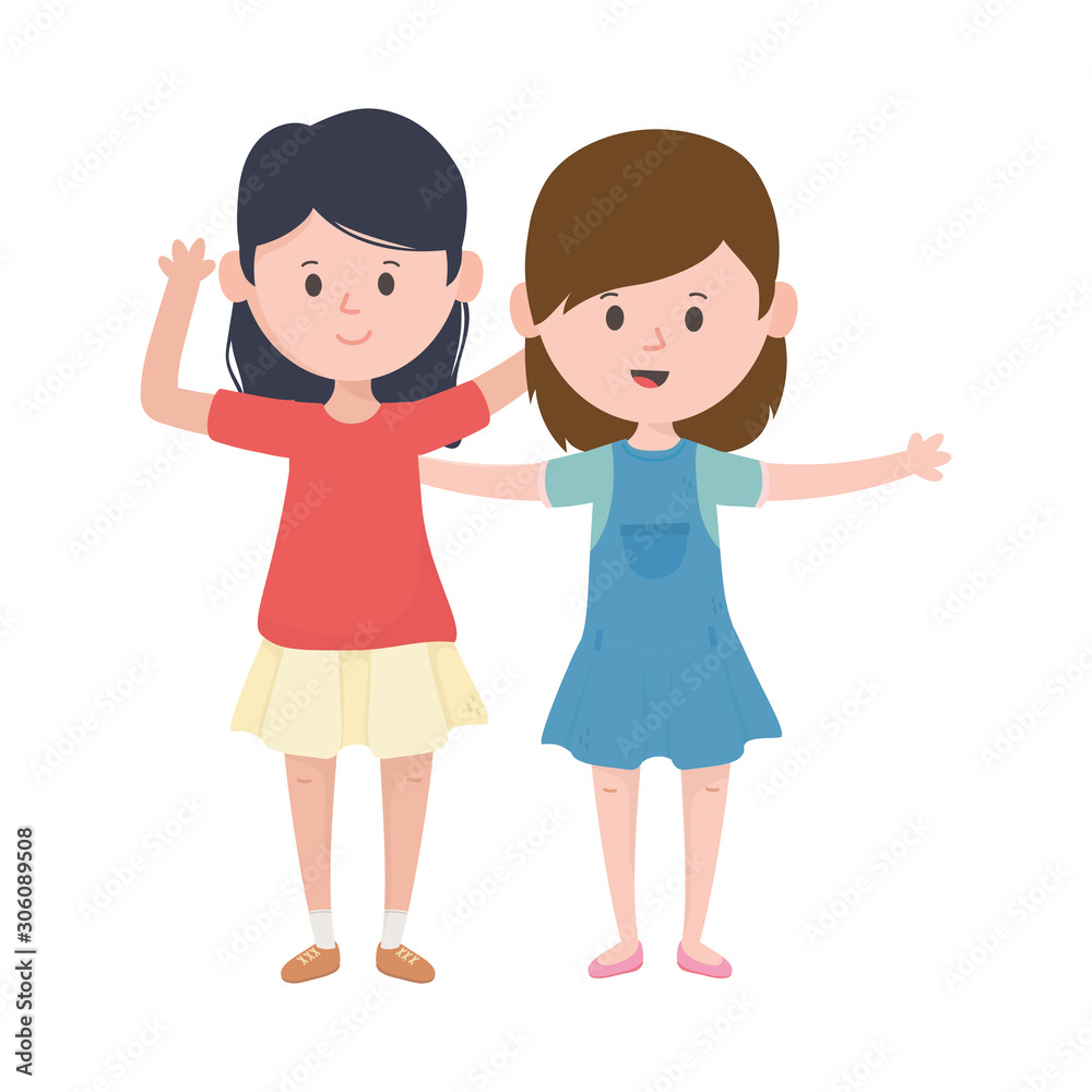two women hugging friendly characters two women hugging friendly characters