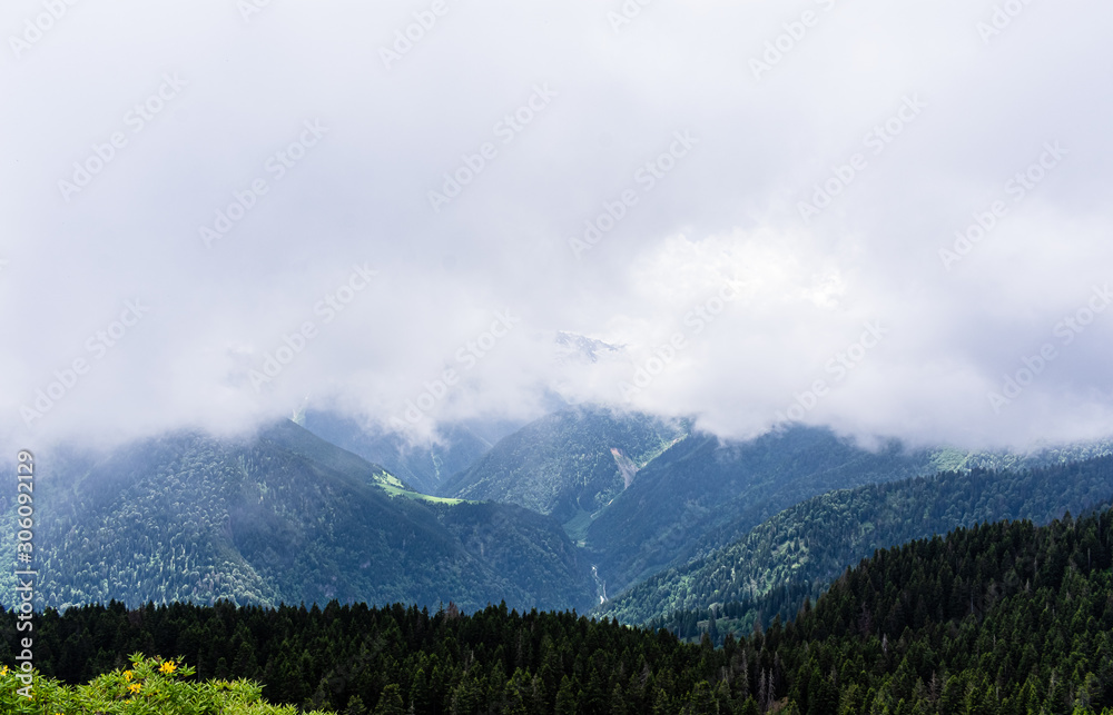 Plateau on Kackar Mountains in the Black Sea Region, Turkey