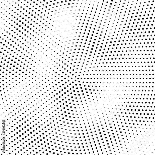 Abstract halftone dotted background. Monochrome pattern with dot and circles.  Vector modern pop art texture for posters, sites, business cards, cover postcards, interior design, labels, stickers.
