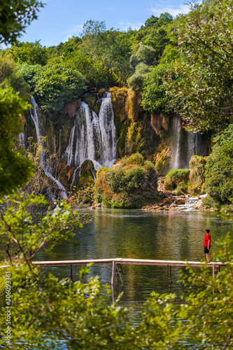 Kravice waterfall in Bosnia and Herzegovina