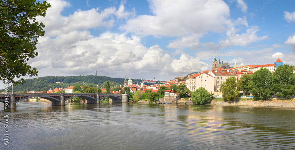 Obraz premium Vltava river. Prague, Czech Republic