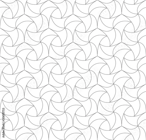 Abstract seamless pattern. Vector background.
