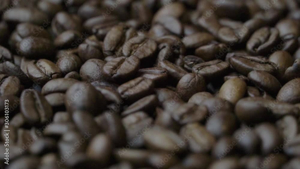 Rotating Coffee beans Rotating Coffee beans