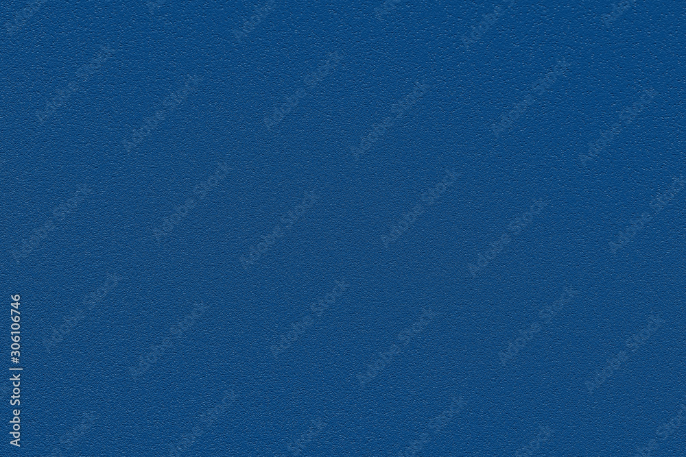 Fototapeta Color of the year 2020. Fashionable classic blue pantone color of spring-summer 2020 season. Texture of colored porous rubber. Modern luxury background or mock up with space for text