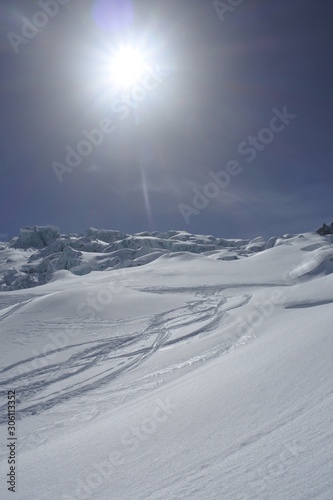 winter mountain landscape