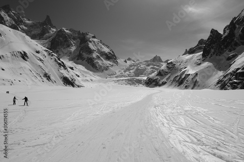 winter mountain landscape