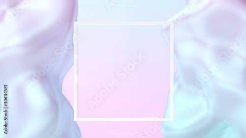 Modern beautiful holographic background in 80