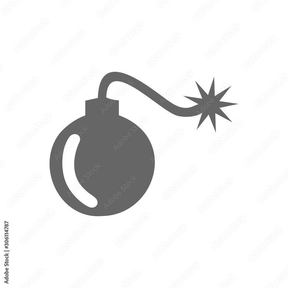bomb icon vector design symbol bomb icon vector design symbol