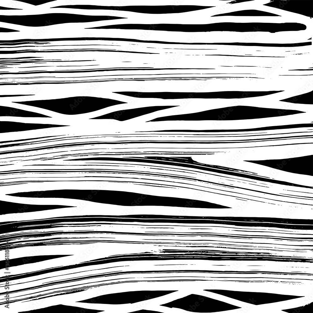 Grunge brush pattern. Texture. White and black vector. Grunge brush pattern. Texture. White and black vector.