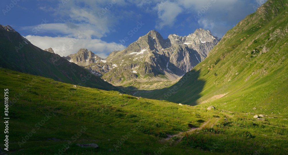 Morning in mountains Morning in mountains