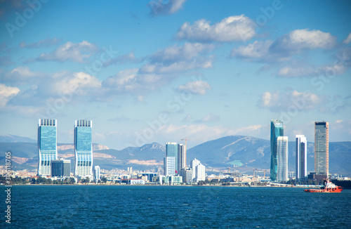 New Business and downtown district of izmir