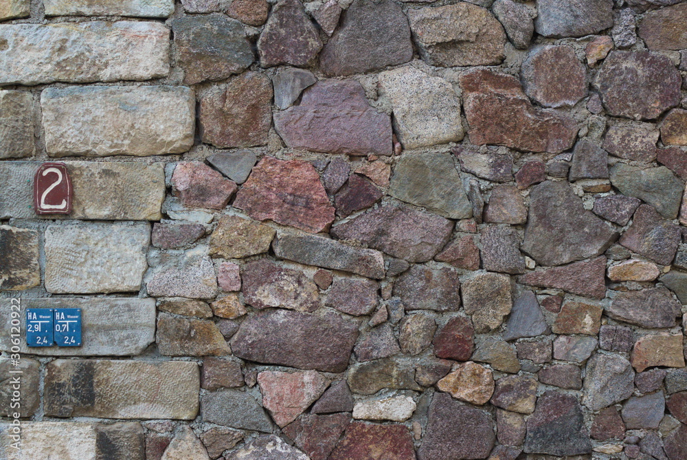Fototapeta premium old stone wall
