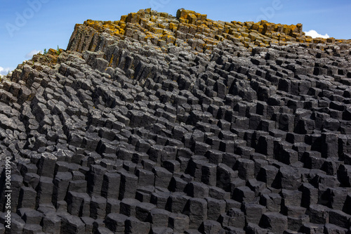 Basalt rock formation - Staffa - Scotland