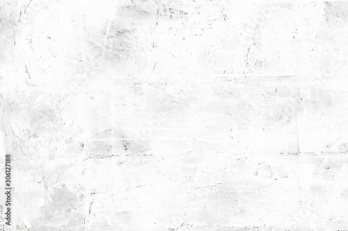 White painted wall with dirty texture.Monochrome light background.
