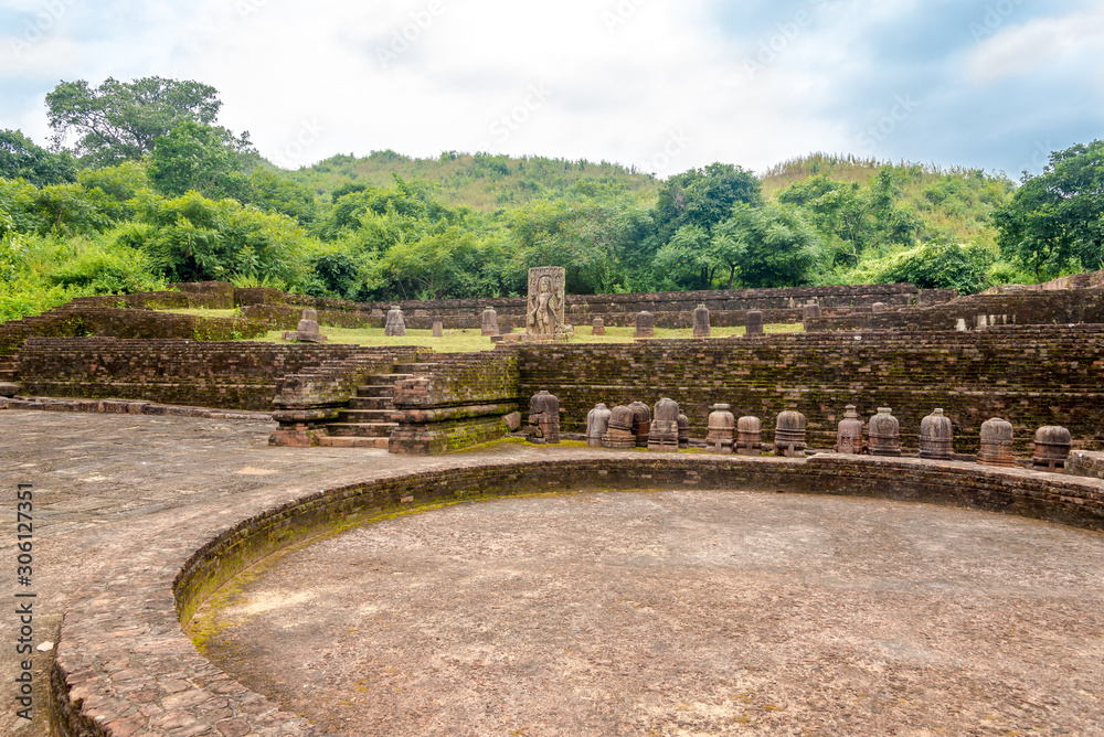 View at the ruins of Udayagiri Buddhist Complex - Odsiha,India