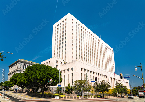 United States Court House in Los Angeles City