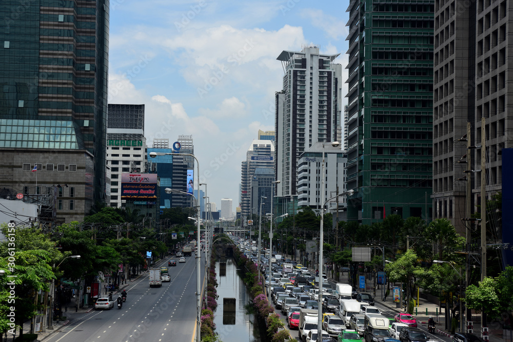 Fototapeta premium Modern city view