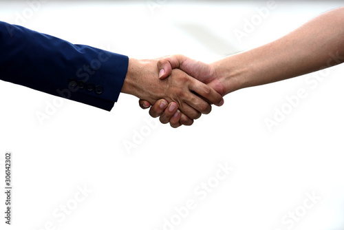 Handshaking in business cooperation The agreement	