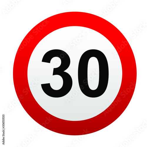 speed limit sign