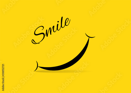 World smile day banner.  photo