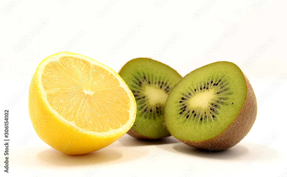 Excellent, beautiful, healthy citrus fruits on a white background. Excellent, beautiful, healthy citrus fruits on a white background.