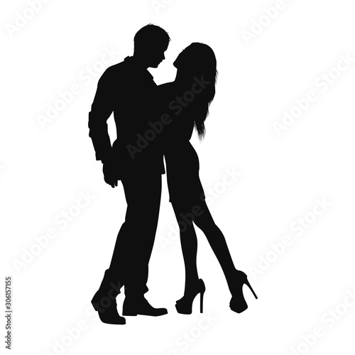 Romantic Couple Silhouette