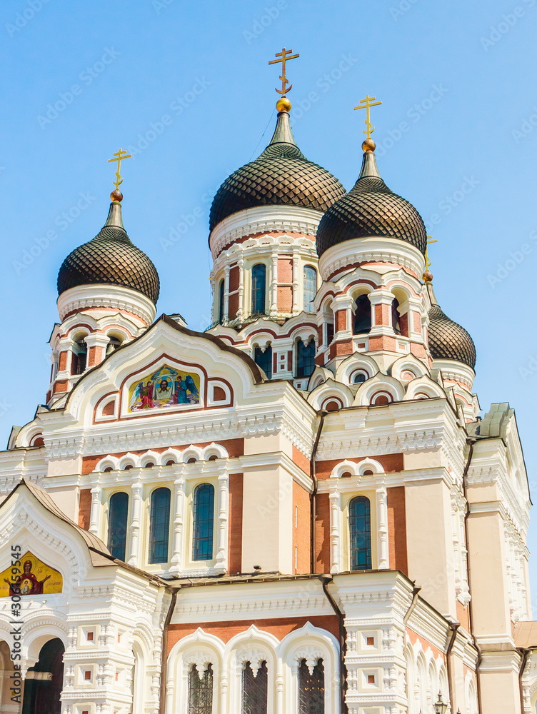 Alexander-Nevski-Cathedral on Toopmea hill, Tallinn, Estonia, Europe Alexander-Nevski-Cathedral on Toopmea hill, Tallinn, Estonia, Europe