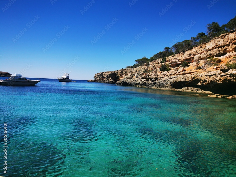 view of an island in mediterranean sea