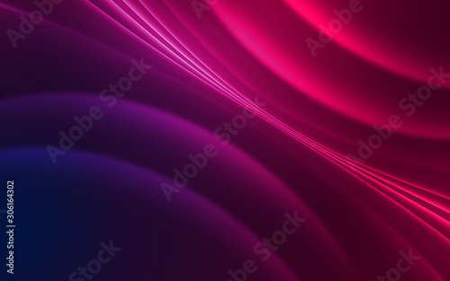 Wallpaper Mural Dark abstract background with neon lines, glow. Torontodigital.ca