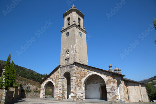 Church in Taramundi; Asturias