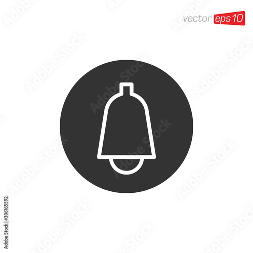 Bell Notification Icon Design Vector