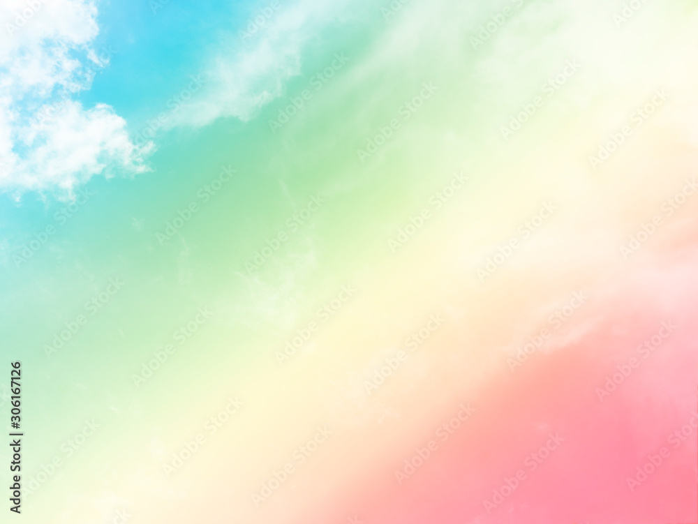 abstract pastel color of blue sky cloudy background , blurred image abstract pastel color of blue sky cloudy background , blurred image