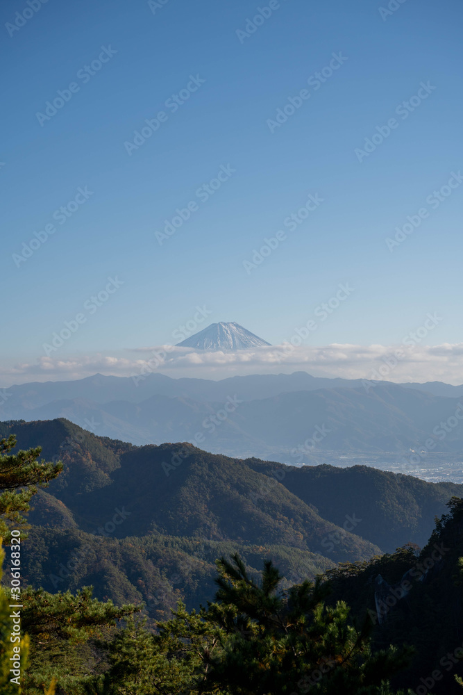 昇仙峡‗富士山