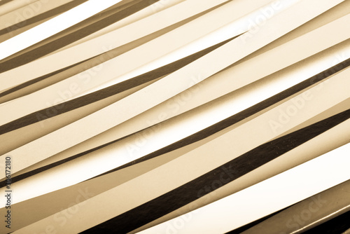 Fotografie Minimalist background with black, brown, grey, yellow stripe pattern - sepia