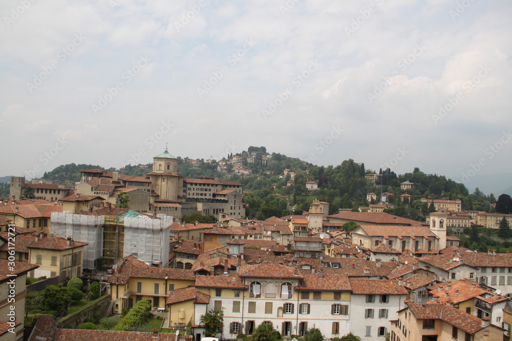 Panorama urbain Bergame