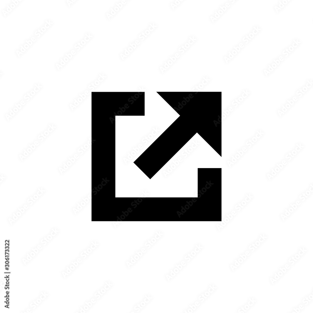 External Link Icon with image showing a link to a different website External Link Icon with image showing a link to a different website