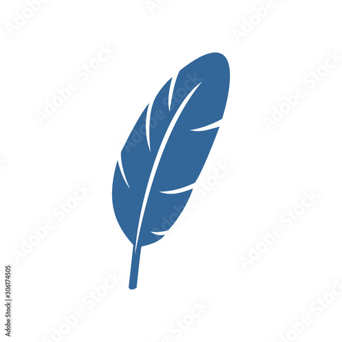 feather icon vector design symbol