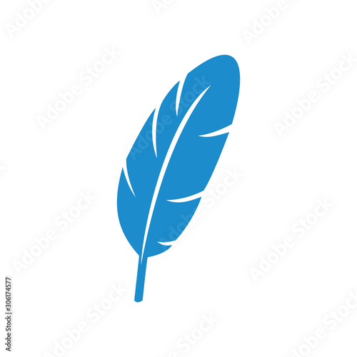 feather icon vector design symbol