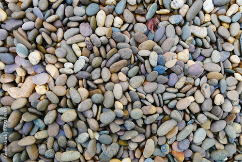 pebble beach stone background, smooth stone texture