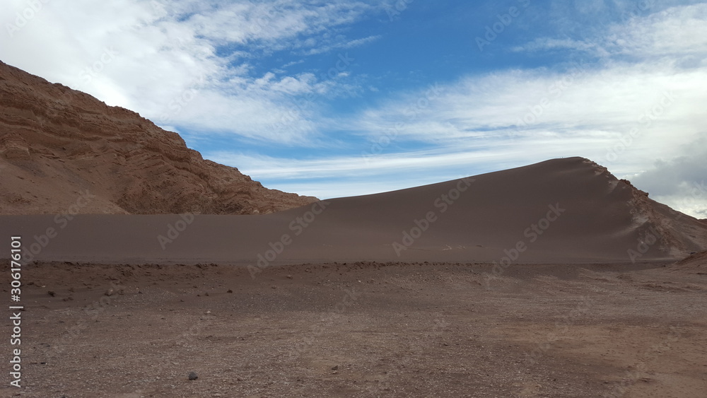 Naklejka premium desert in chile