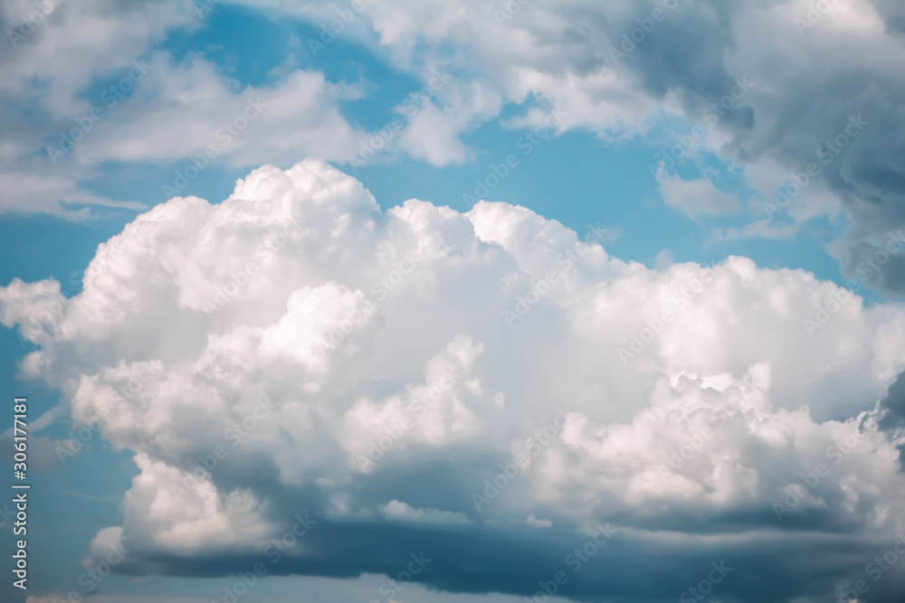 thunder and white clouds in the sky thunder and white clouds in the sky