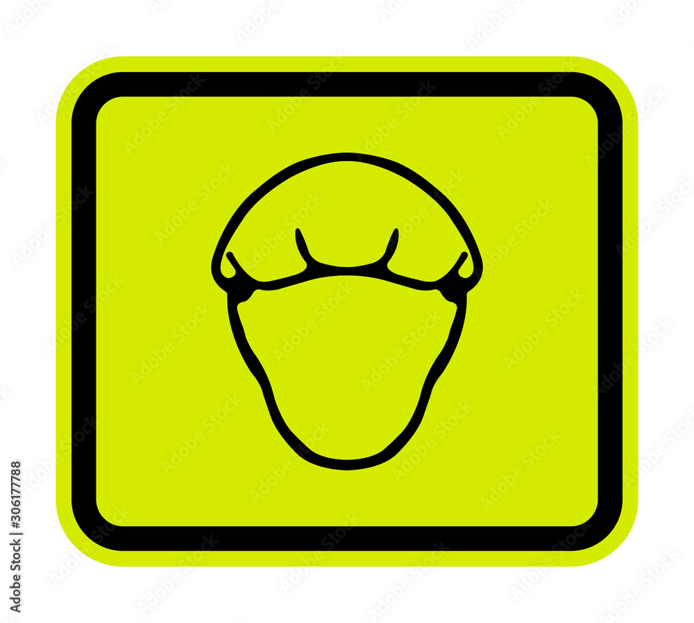 Wear Hairness Symbol Sign Isolate on White Background,Vector Illustration Wear Hairness Symbol Sign Isolate on White Background,Vector Illustration