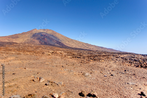 Volcanic landscape in Teide National Park