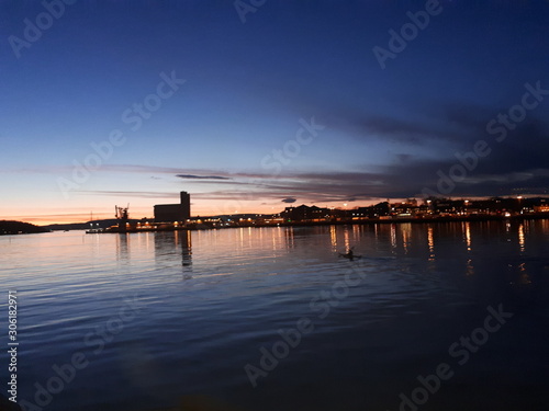 pier at sunset - Oslo  © Mariusz