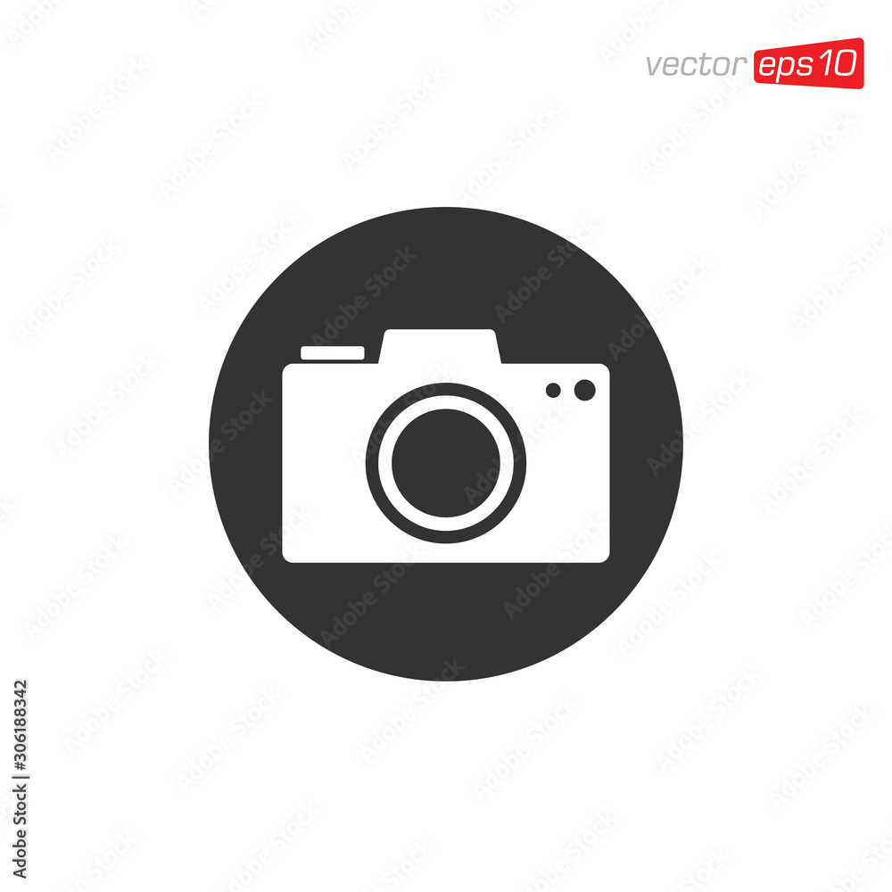 Camera Icon Design Vector Template Camera Icon Design Vector Template